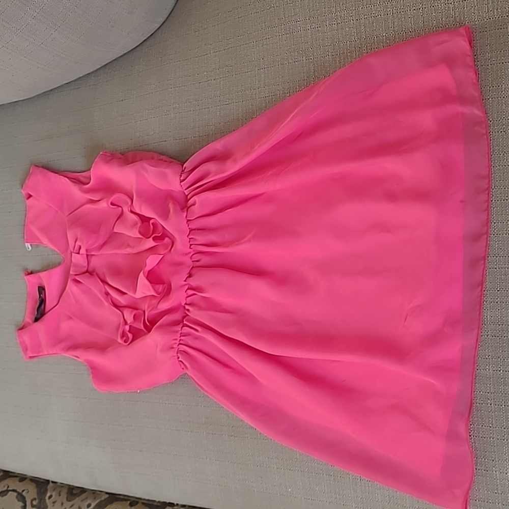 Bright Pink Girl's Dress